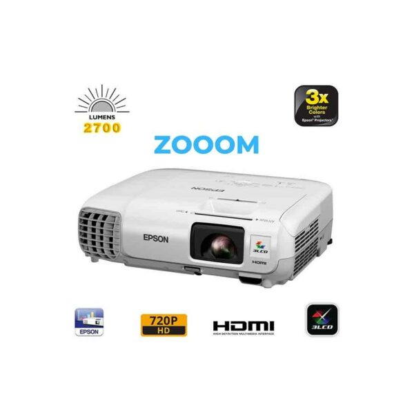 EPSON EB-X20 Résolution XGA avec Zoom