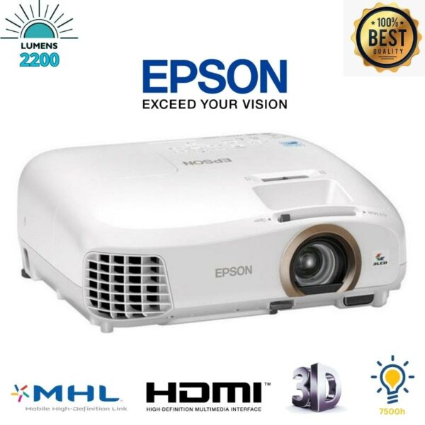 EPSON EH-TW5350 Full HD WIFI Home Cinéma 3D MHL