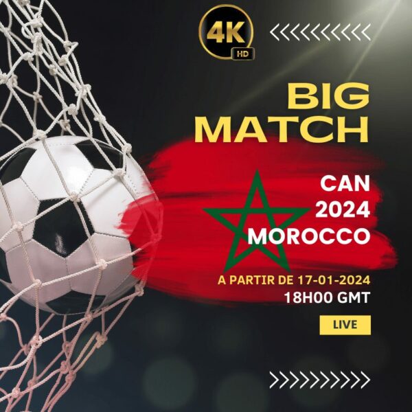 CAN 2024 Morocco Big Match