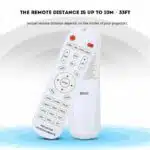 Universal remote distance