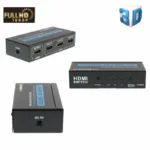 HDMI Switch Full HD 1080p avec télécommande pour vidéoprojecteur, HDTV, Ordinate pers2