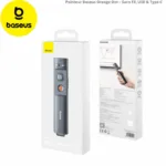 Pointeur Baseus Orange Dot – Sans Fil, USB & Type C main 1