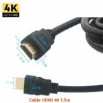 cable hdmi 4K 1,5m Main