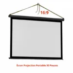 Écran Projection Portable 50 Pouces 16 9 Pers 2